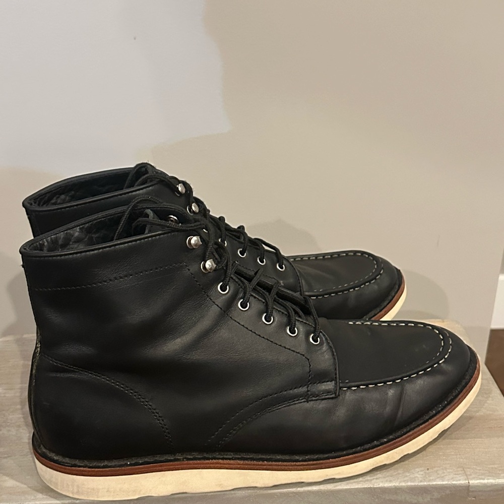 Thursday Boot Company Black Leather Men's Boots
